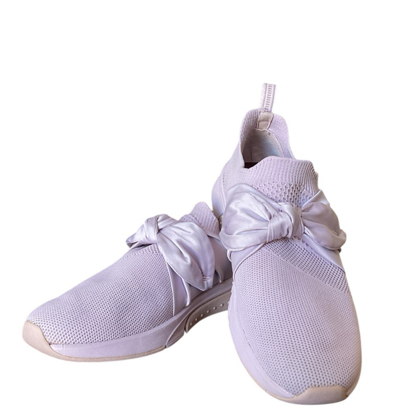 Skechers Mark Nason Debbie modern jogger Sneakers lavender w/ Bow Accent Sz 6.5 - Picture 2 of 12